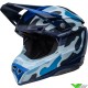 Bell Moto-10 Merchant Ferrandis Crosshelm - Blauw